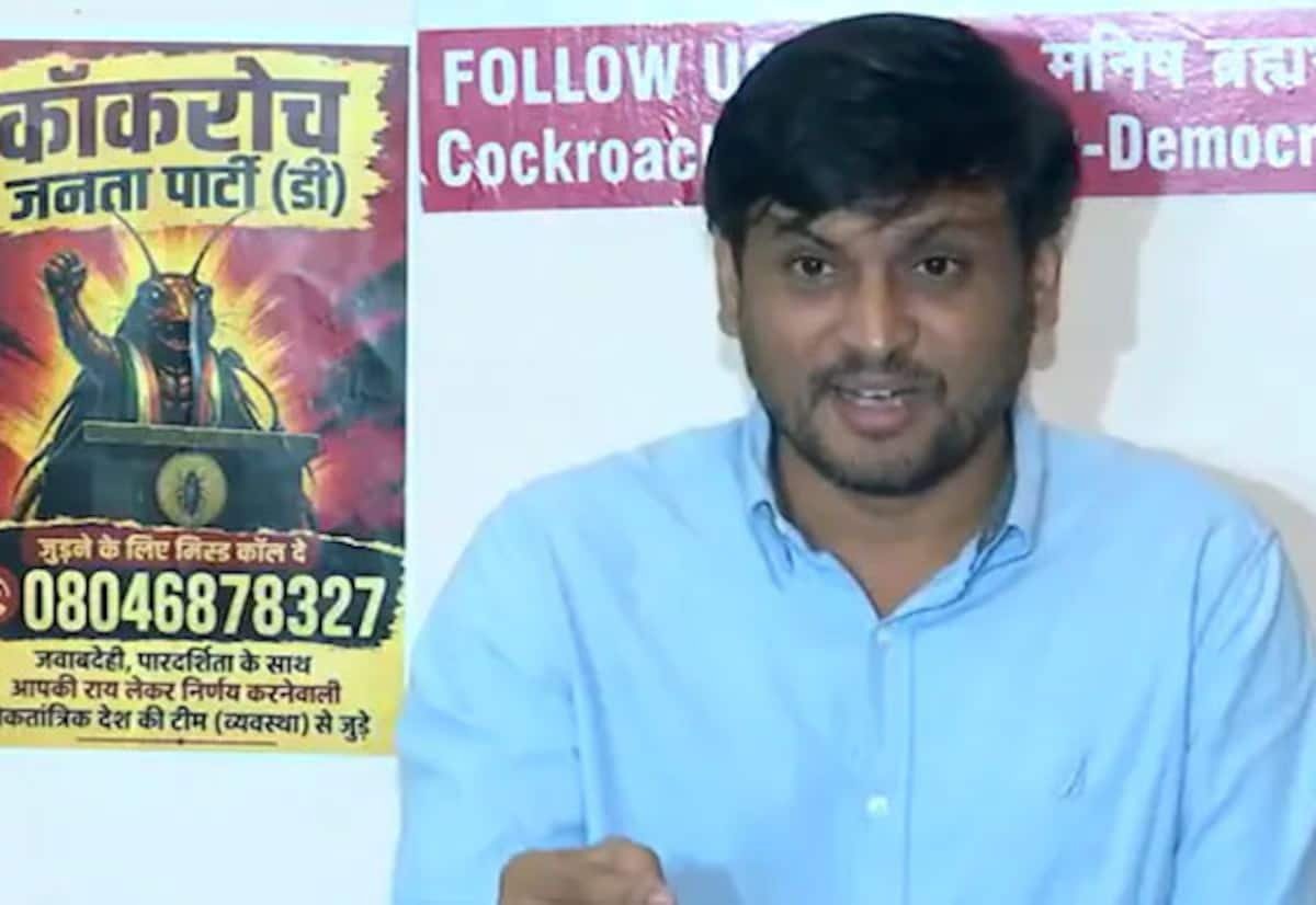 கரப்பான்பூச்சி ஜனதா கட்சி இரண்டாகப் பிளவு; மணிஷ் புதிய அணியை தொடக்கம்