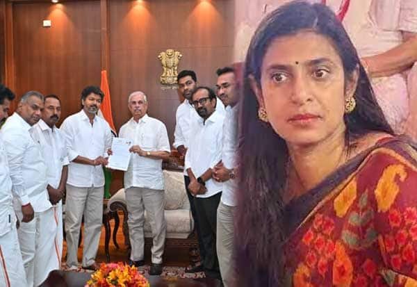 Kasthuri says any delay in TVK forming govt will be seen as BJP tactic