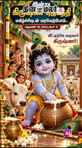 Krishna Janmashtami Today: Celebrate With Joy at Home