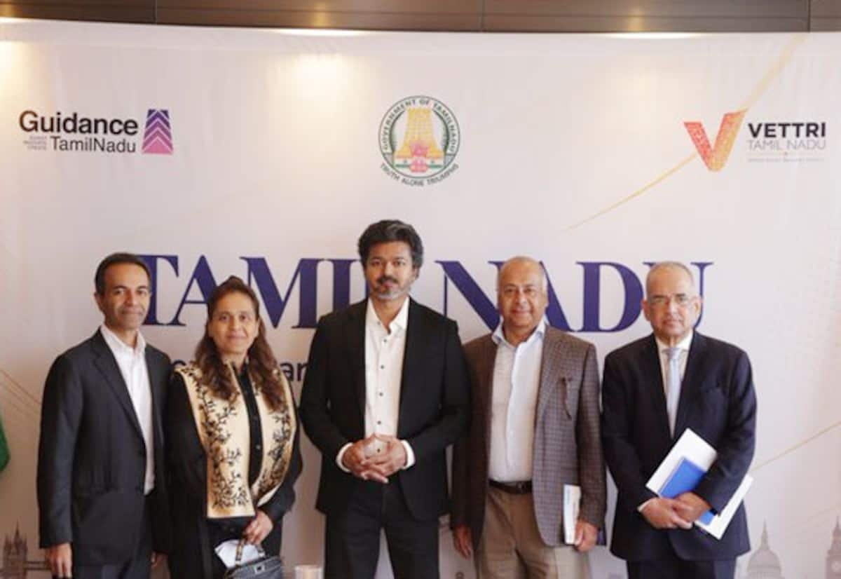 முதல்வர் விஜய் லண்டன் பயணம்: ரூ.15,300 கோடி முதலீடு, 10,000 வேலைகள் என அரசு
