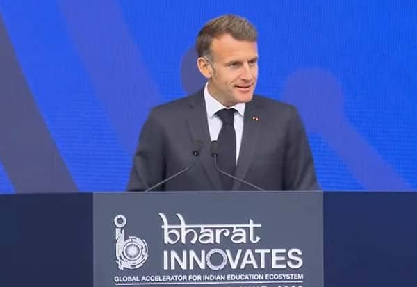 Macron: India choosing France for startup showcase is a great honour