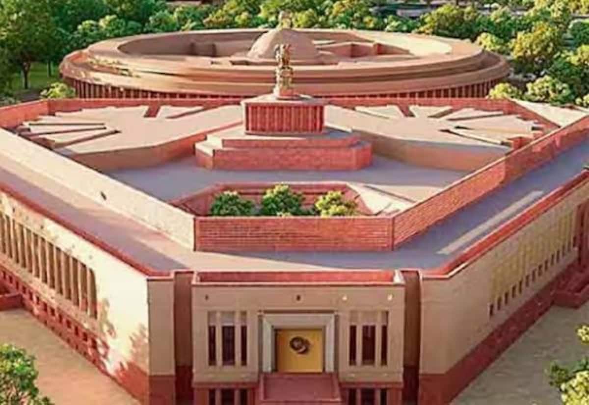 New Parliament to get covered entry after rainwater at Makar Dwar