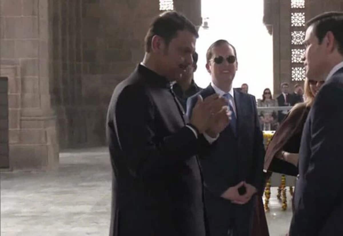 US Secretary of State Marco Rubio arrives in Mumbai on 3-day visit