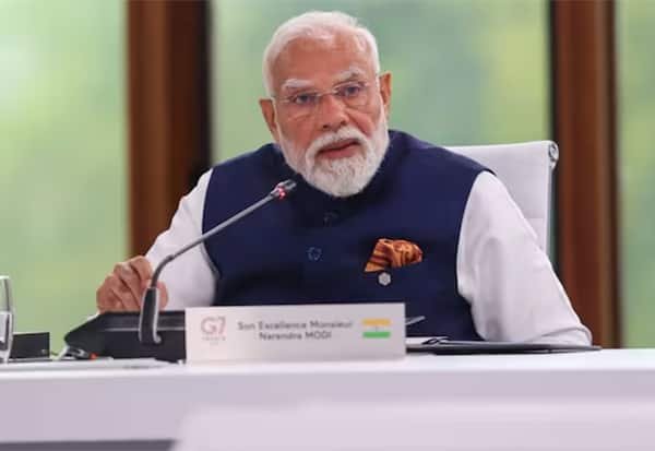 At G7 summit, PM Modi urges equal partnerships over donor-recipient ties