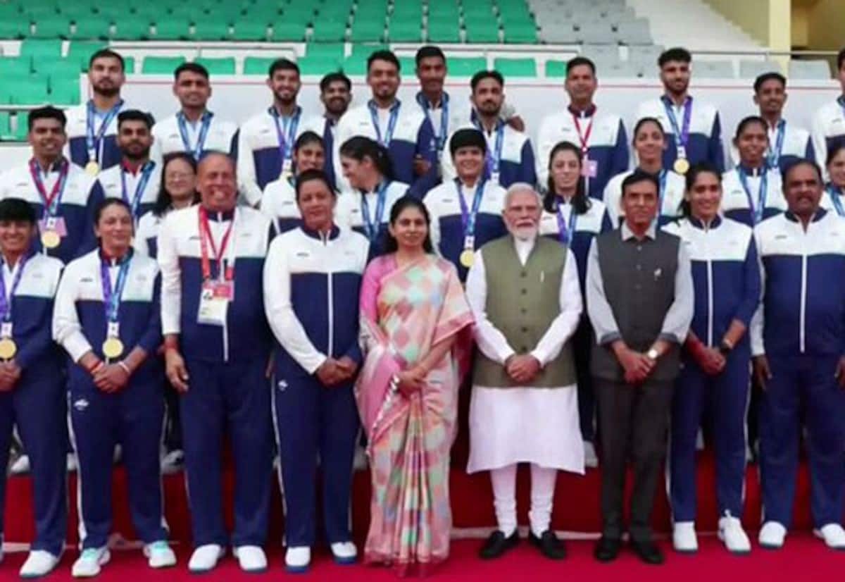 PM Modi honours India’s Asian Games medal winners in Delhi