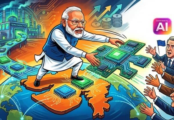 Modi inaugurates semiconductor chip plant in Gujarat, cites global role
