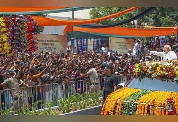 Opposition spreading panic over war tensions, PM Modi alleges in Kerala