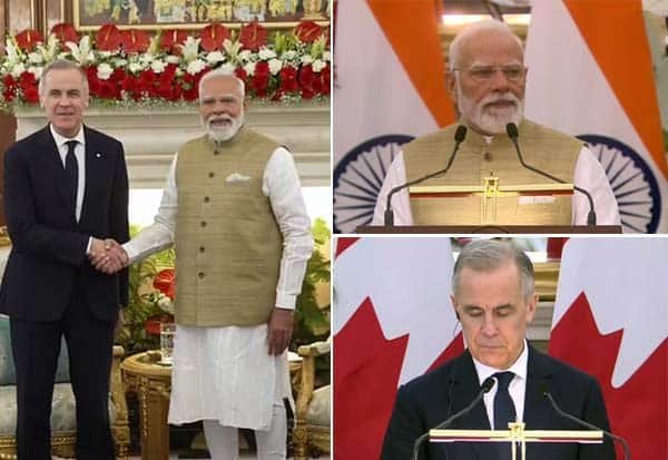 Modi meets Canada PM Mark Carney; says West Asia situation is worrying