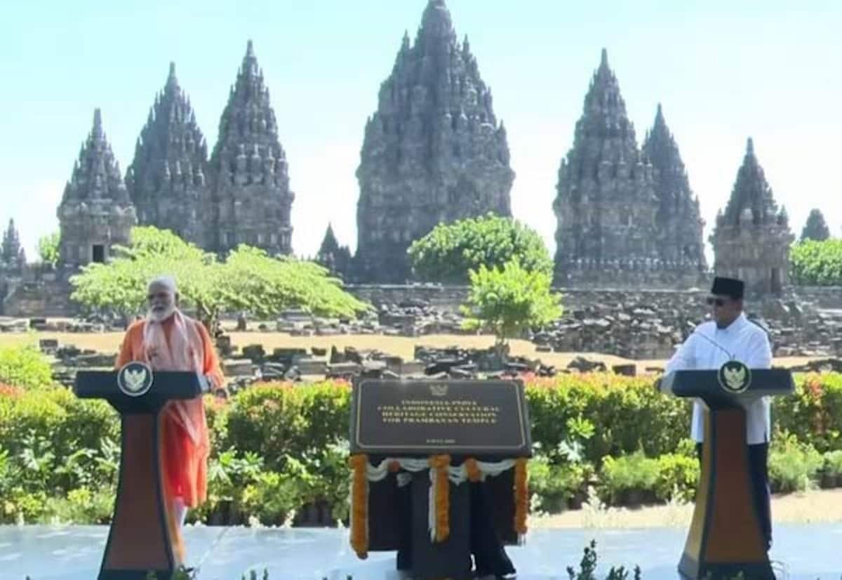 பிராம்பனன் கோவிலில் வழிபட்ட மோடி; இந்தியா-இந்தோனேஷியா கலாசார இணைப்பு குறித்து பெருமிதம்
