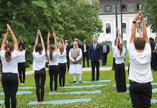 PM Modi says he is proud to see youth embrace yoga