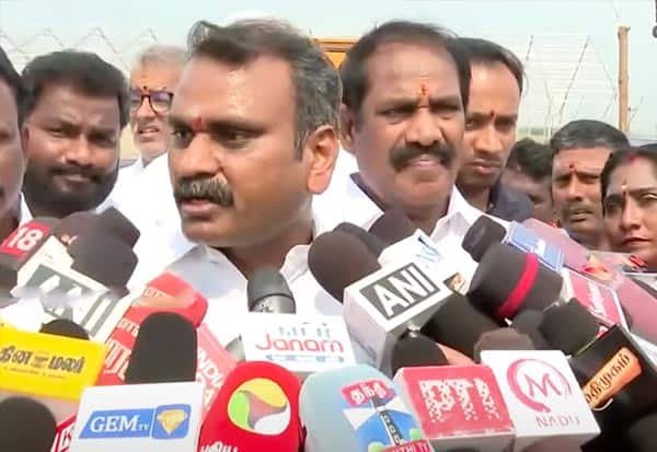 Stalin fears defeat, says Union Minister L Murugan in Tiruchi