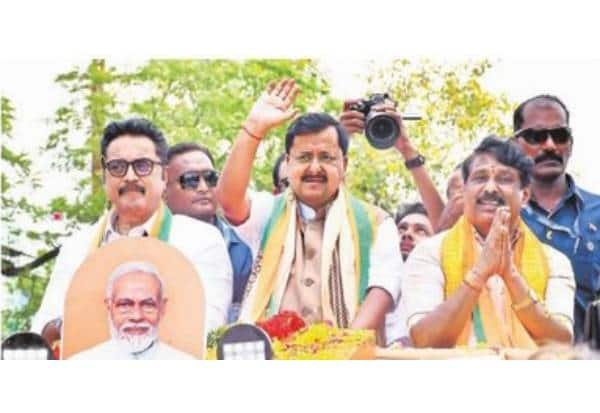 AIADMK alliance will defeat ‘corrupt’ DMK, says BJP chief Nitin Nabin