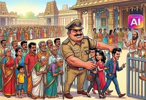 Devotees urge curb on police ‘special darshan’ influence on Panguni Uthiram