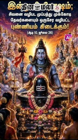 இன்று பிரதோஷம்; சிவனை வழிபட்டால் முப்பத்து முக்கோடி தேவர்களையும் வழிபட்ட புண்ணியம்