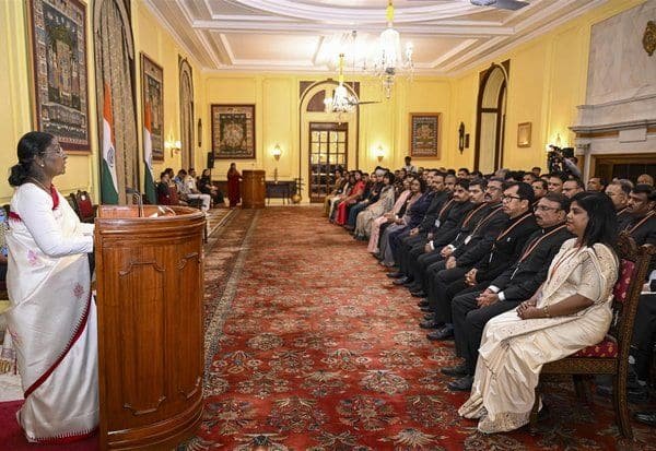 President urges new IAS officers to use AI to simplify governance