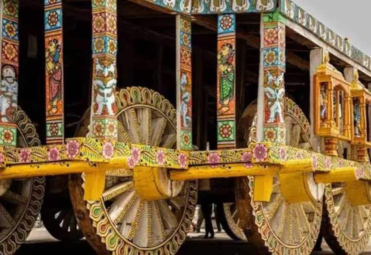 புரி ரத யாத்திரை தேர்களின் சக்கரங்கள் ஜனாதிபதி மாளிகையில் நிறுவப்படும்