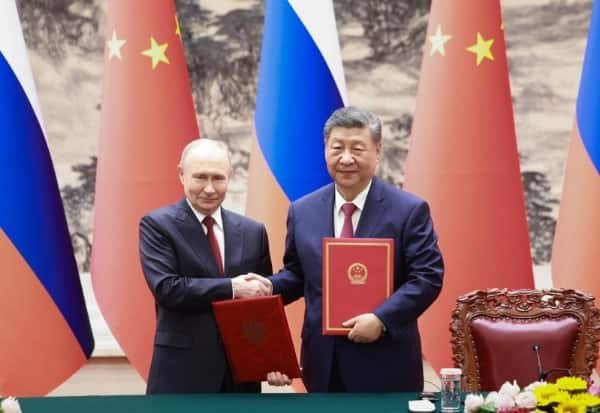 Putin, Xi witness signing of 20 Russia–China agreements in Beijing