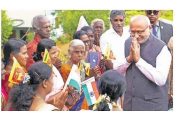 Vice President Radhakrishnan announces welfare steps for Sri Lankan Tamils