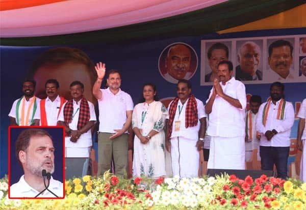 Rahul credits AIADMK’s role in TN growth; DMK cadre surprised