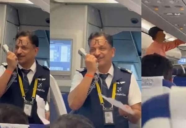 BJP MP Rajiv Pratap Rudy’s mid-air cockpit greeting video goes viral