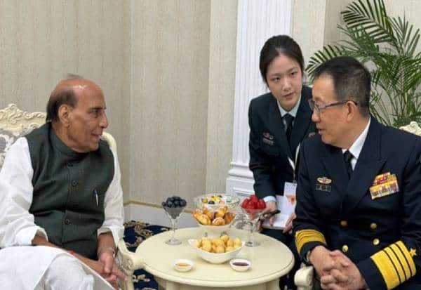 Rajnath Singh meets China’s defence minister at SCO, discusses border peace