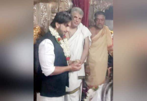 மைசூரு சாமுண்டீஸ்வரி கோவிலில் தரிசனம் செய்து மன்னிப்பு கேட்டார் ரன்வீர் சிங்