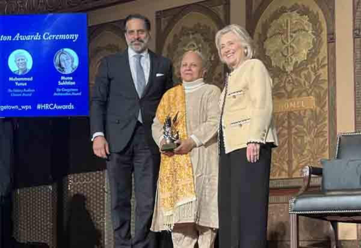 Indian social activist Reema Nanavati receives top US honour