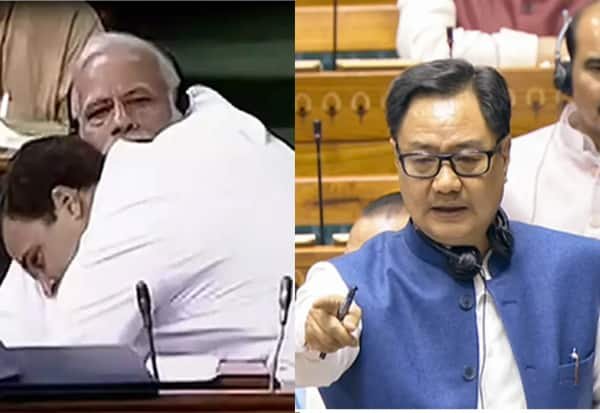 Rijiju targets Rahul in Lok Sabha debate on no-confidence move