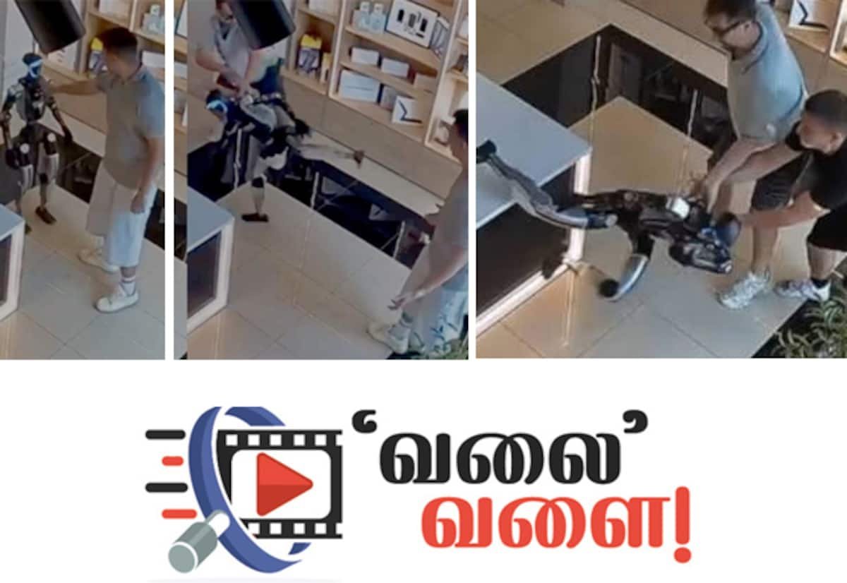 Robot ‘gets angry’ in Russia store; customer backs away