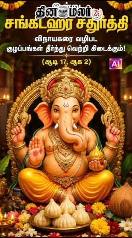 இன்று சங்கடஹர சதுர்த்தி அனுசரிப்பு