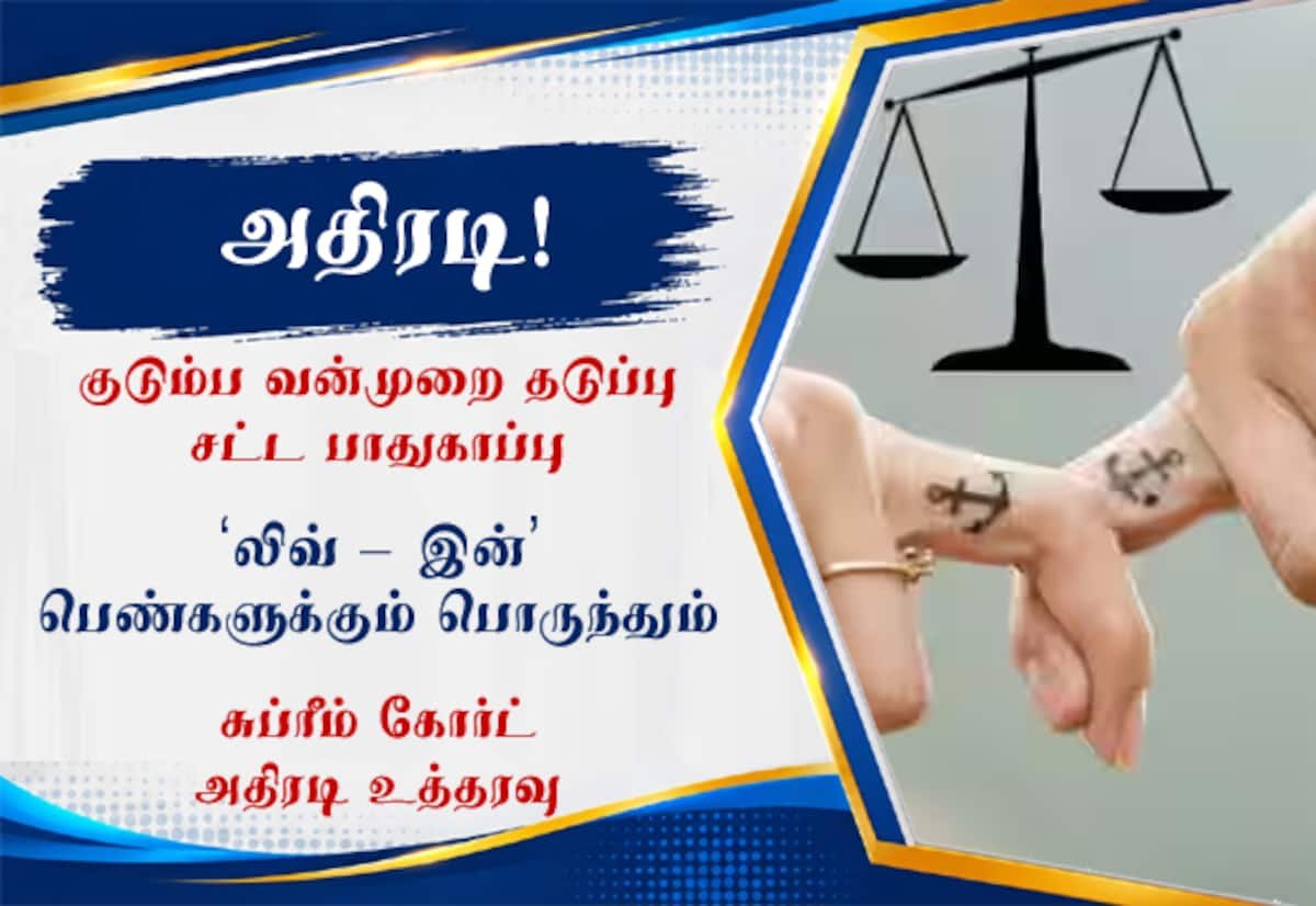 Supreme Court extends domestic violence relief to live-in partners