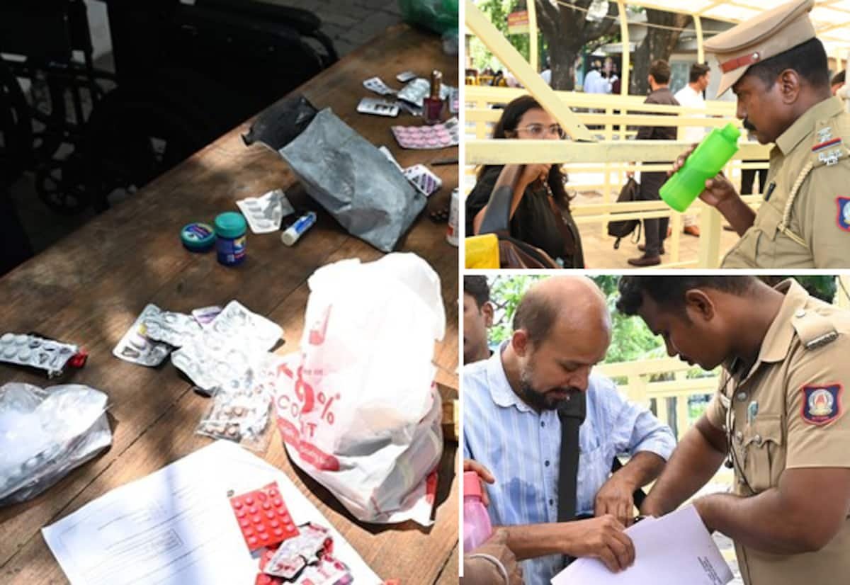Secretariat visitors upset as Vicks, inhalers and pills seized in checks