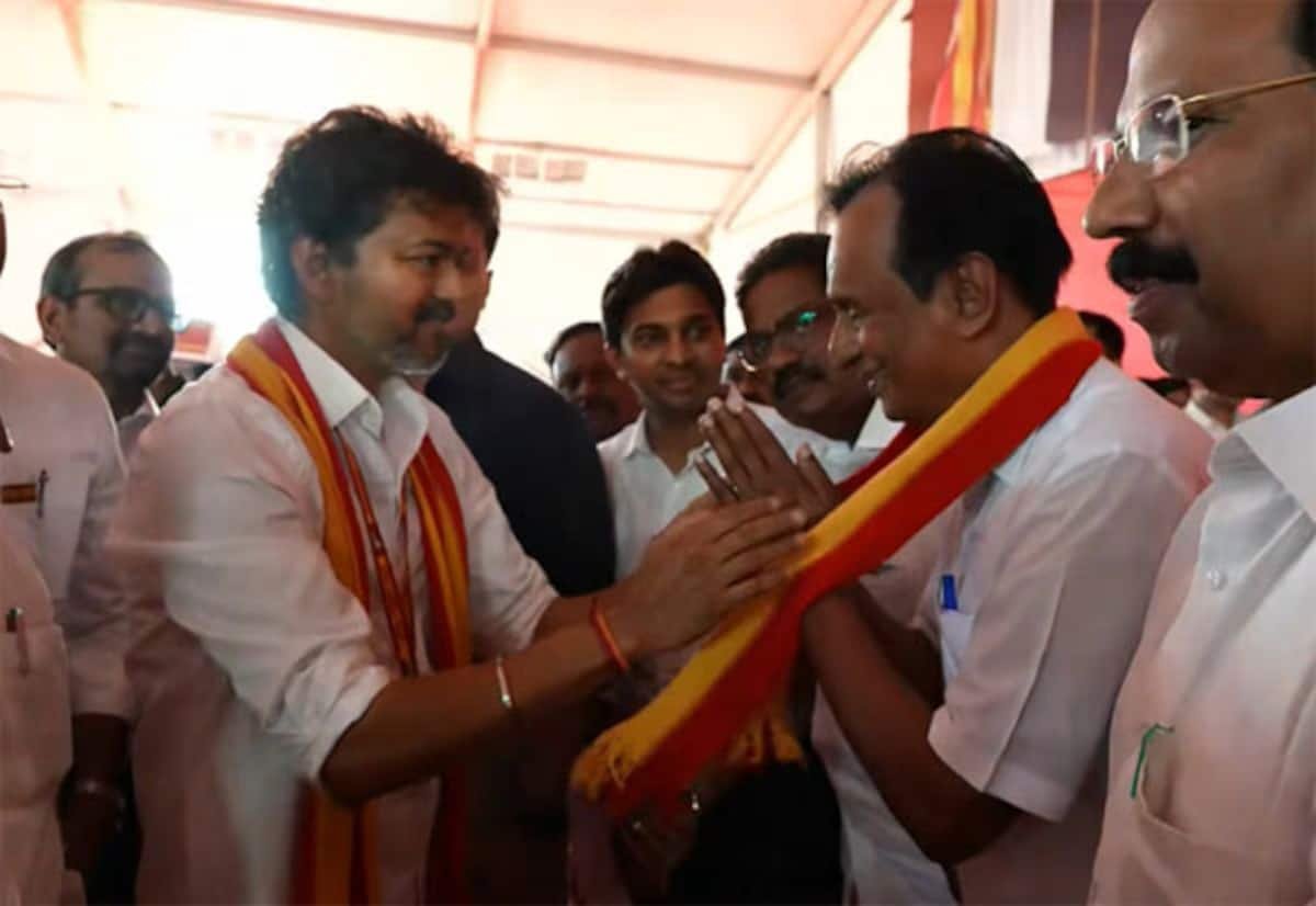 Former AIADMK minister Semmalai joins TVK; Vijay welcomes him
