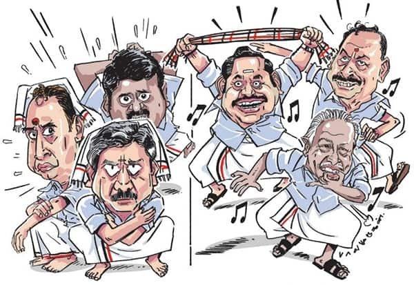 அமைச்சர் பதவி இல்லை: சண்முகம் அணி ஏமாற்றம்; பழனிசாமி தரப்பு உற்சாகம்