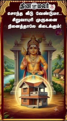 Devotees say Siruvapuri Murugan helps fulfil dream of own home