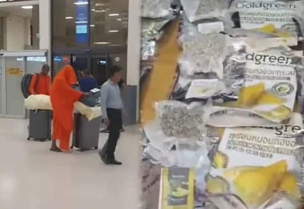 கொழும்பு விமான நிலையத்தில் 22 புத்த துறவிகளிடம் ரூ.110 கோடி போதைப்பொருள் பறிமுதல்