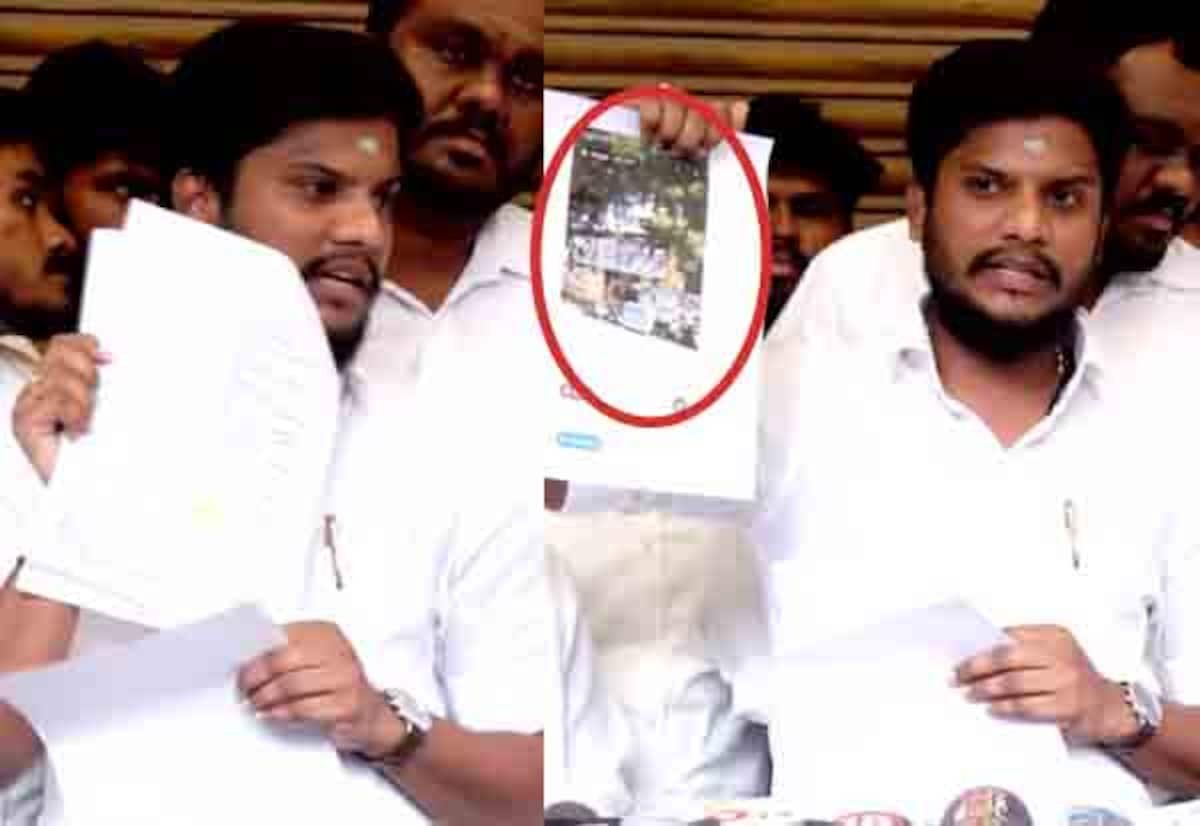 Minister Ramesh alleges DMK office built on Srirangam temple land