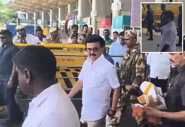 Stalin signals confidence on Assembly poll outcome at Madurai airport