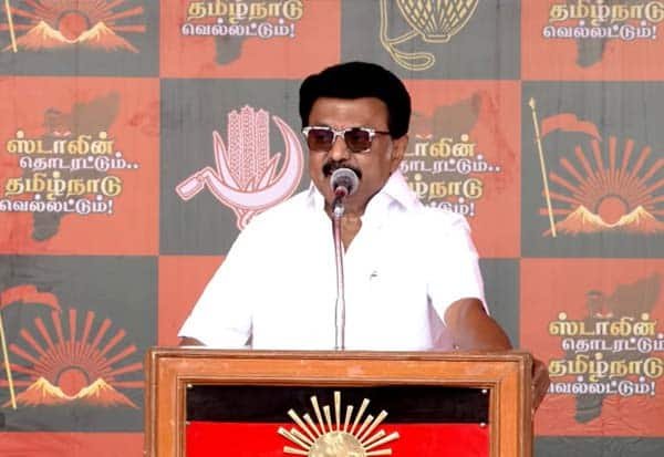 விருதுநகர் பிரசாரத்தில் இபிஎஸ் மீது ‘பொய், துரோகம்’ குற்றச்சாட்டு: ஸ்டாலின்