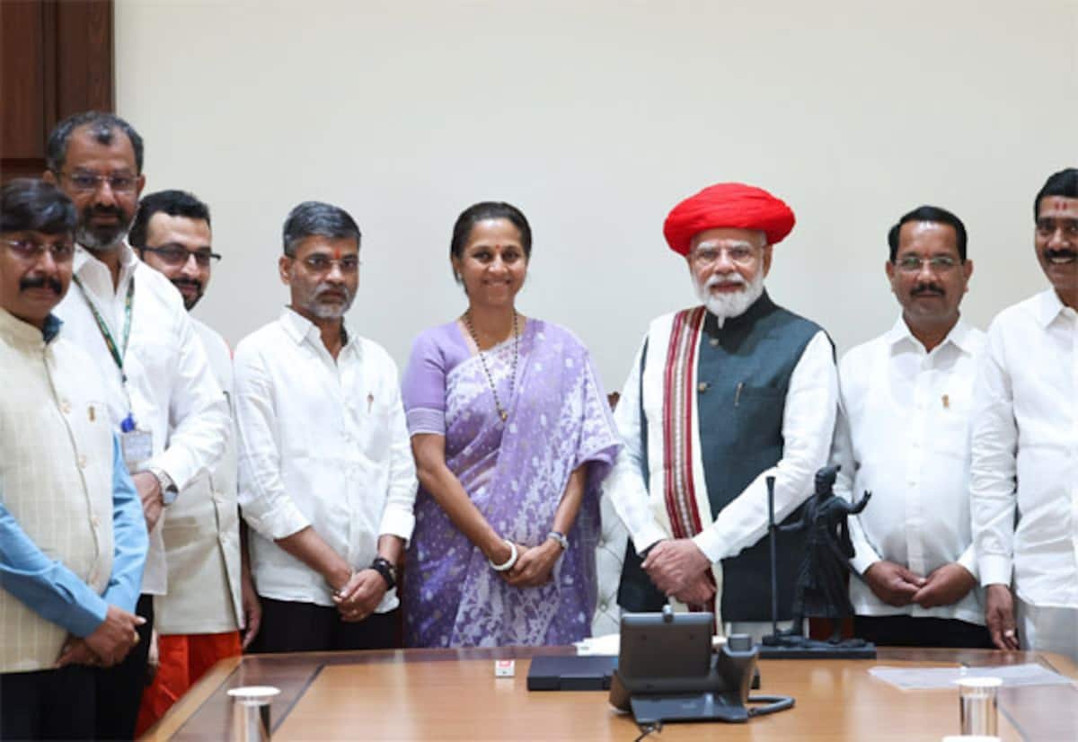 Supriya Sule-led NCP MPs meet PM Modi amid Maharashtra demands