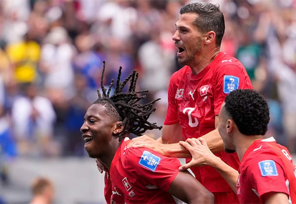 Switzerland thrash Bosnia 4-1 with late surge in Group B