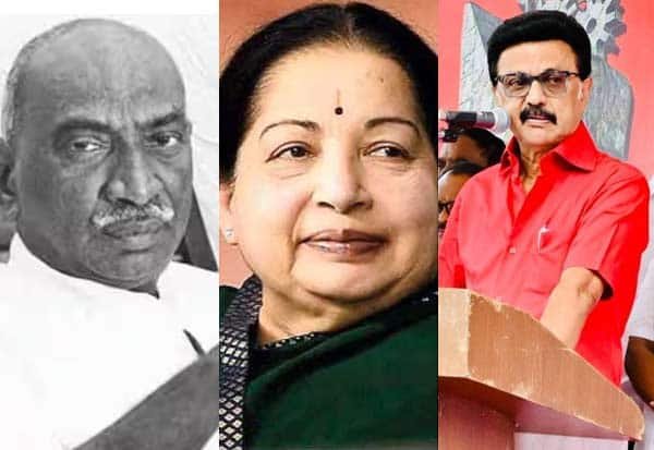 Tamil Nadu CMs who lost their next election after serving in office