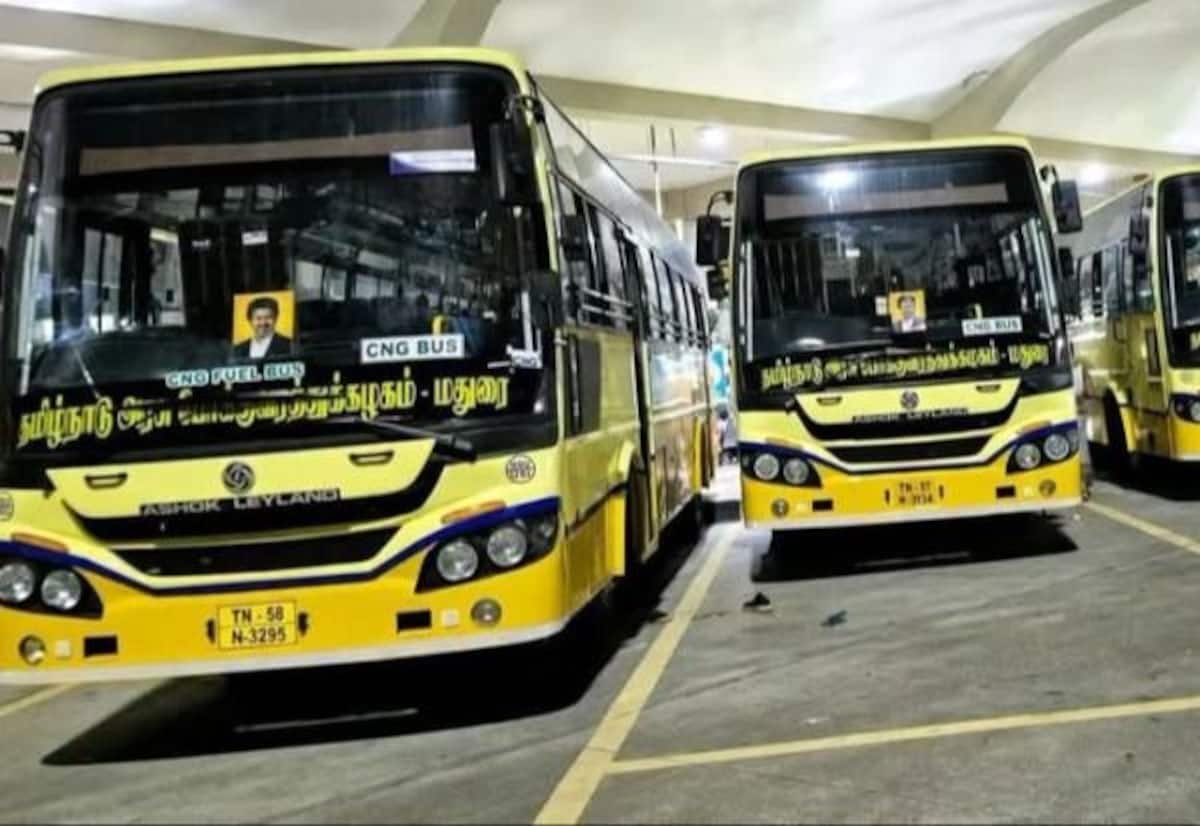 ‘Tamil Nadu’ name returns on front of state-run CNG buses