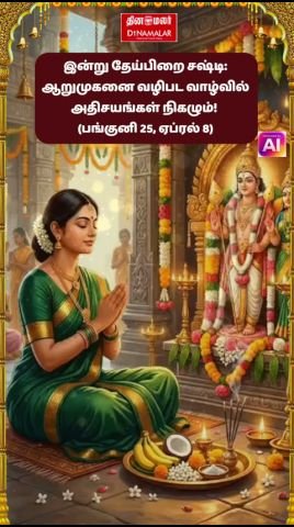 Theipirai Sashti today: Worship Arumugan for life’s blessings