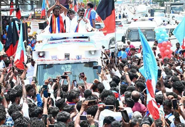 Thirumavalavan warns AIADMK win could pave way for BJP CM in 6 months