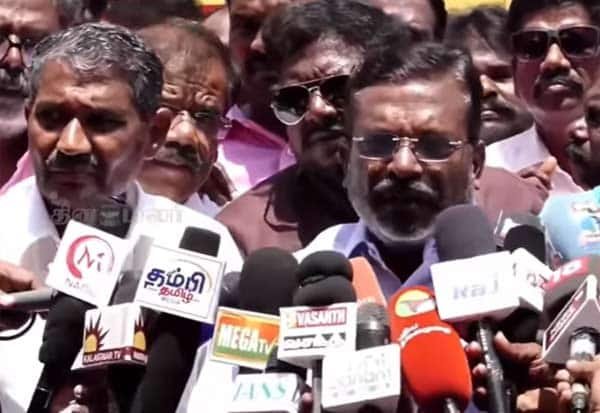 தவெக அமைச்சரவையில் அதிமுக எம்எல்ஏக்களுக்கு இடமில்லை: திருமாவளவன்