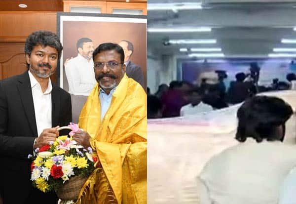 சோபா முன்பே ஆர்டர் செய்தது; விஜய் வருகைக்காக அல்ல: திருமாவளவன்