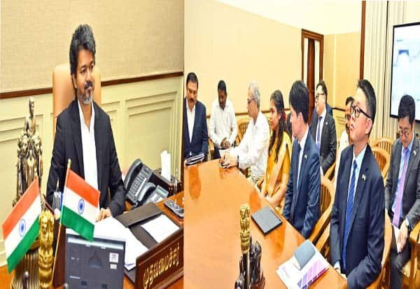 தூத்துக்குடி ரூ.38,000 கோடி கப்பல் கட்டும் தளம்: முதல்வரை சந்தித்த எச்டி ஹூண்டாய் குழு