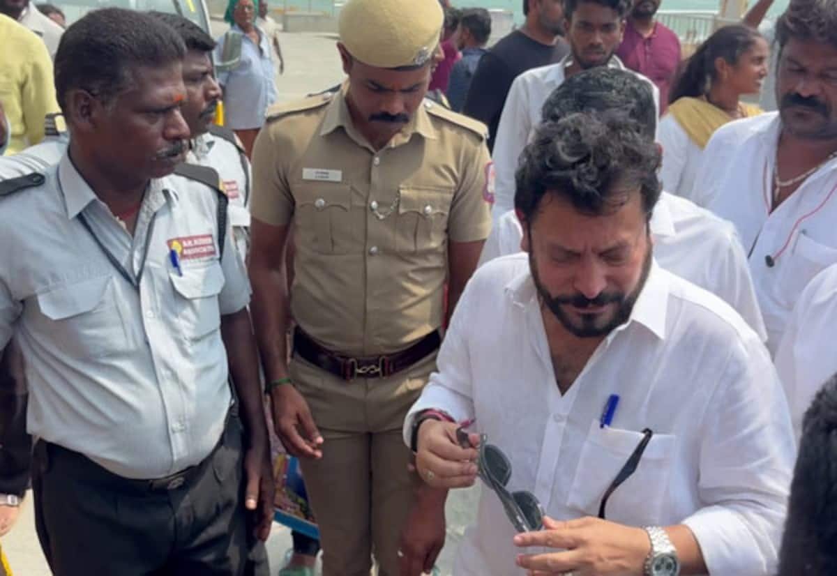 Fisheries Minister signs temple pledge before Murugan darshan at Tiruchendur