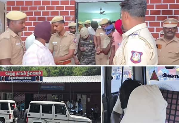 திருவண்ணாமலையில் கும்பல் கைது; கைப்பற்றிய போன்களில் 23 நிர்வாண வீடியோக்கள்